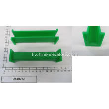 ZK10722 Green Guide Shoe Insert pour Kone Elevators L = 130 mm